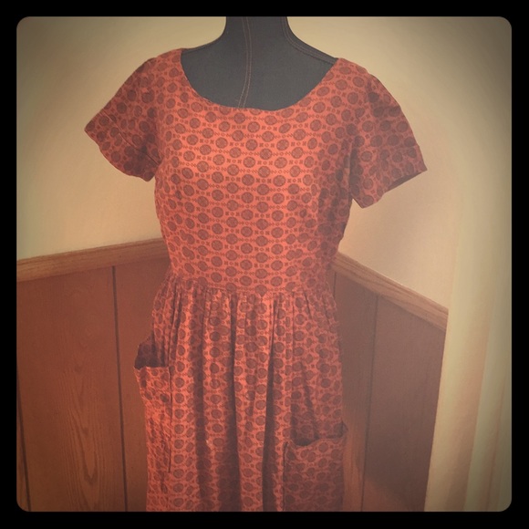 SOLD////// Vintage homemade dress - Picture 1 of 6